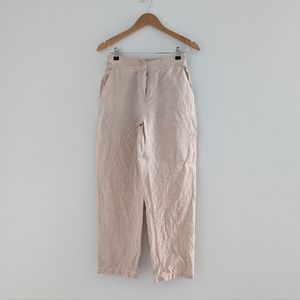 Harris Cotton Cream Beige Linen Pants